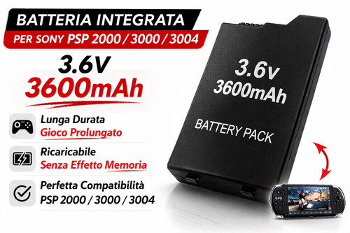 Batteria sony psp 2004 - psp,