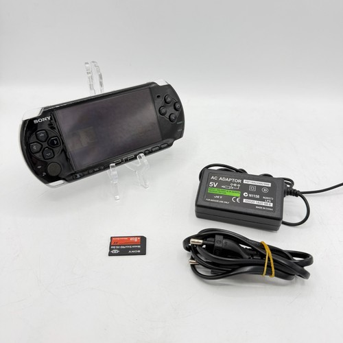 Psp 3004 nero - black, console